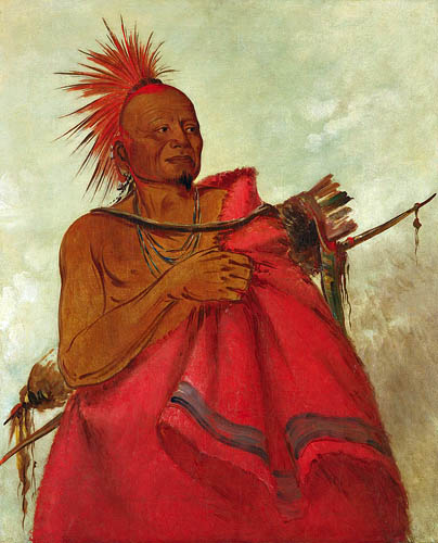 Tcha-tó-ga, Mad Buffalo, Murderer of Two White Men: 1834